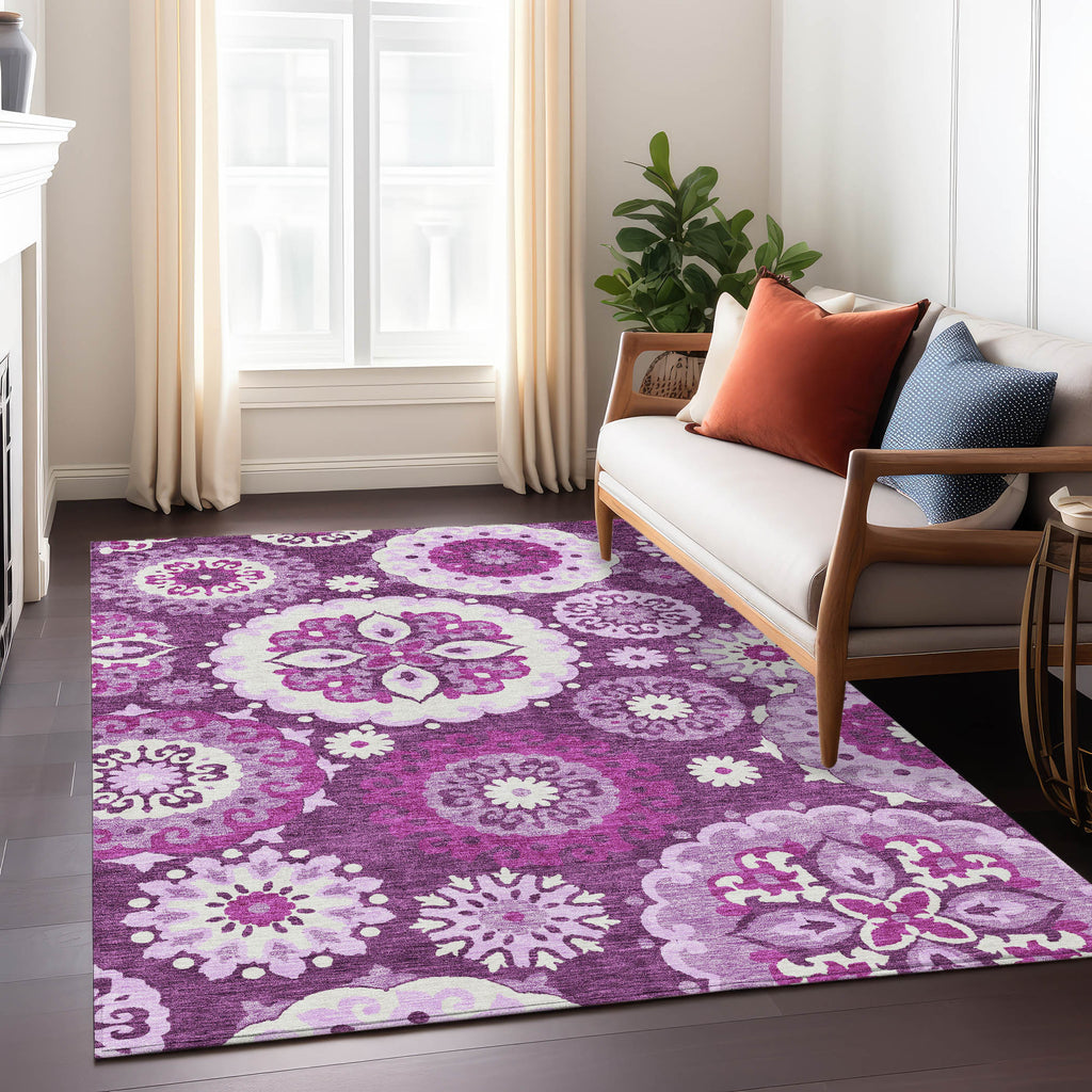 addison chantille acn763 eggplant rug