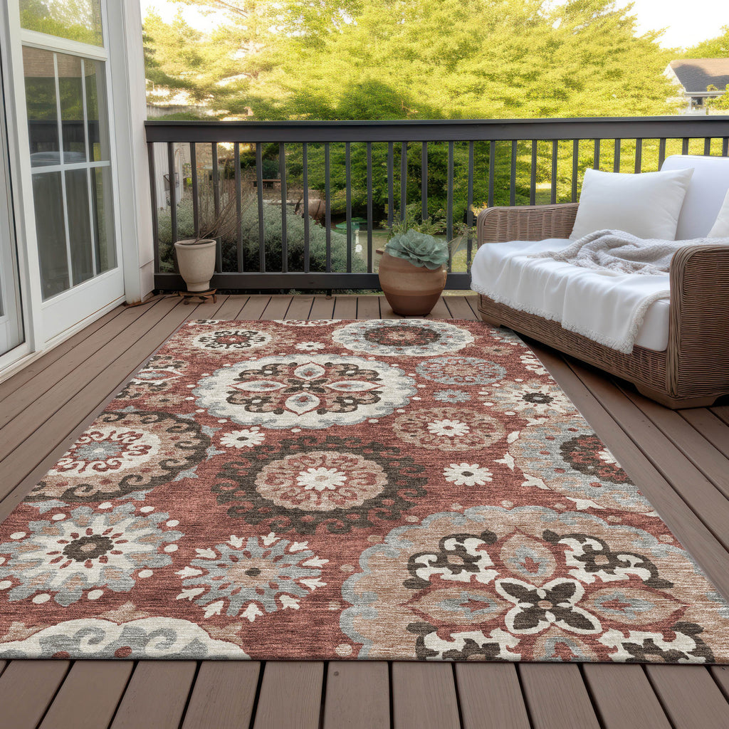 addison chantille acn763 paprika rug