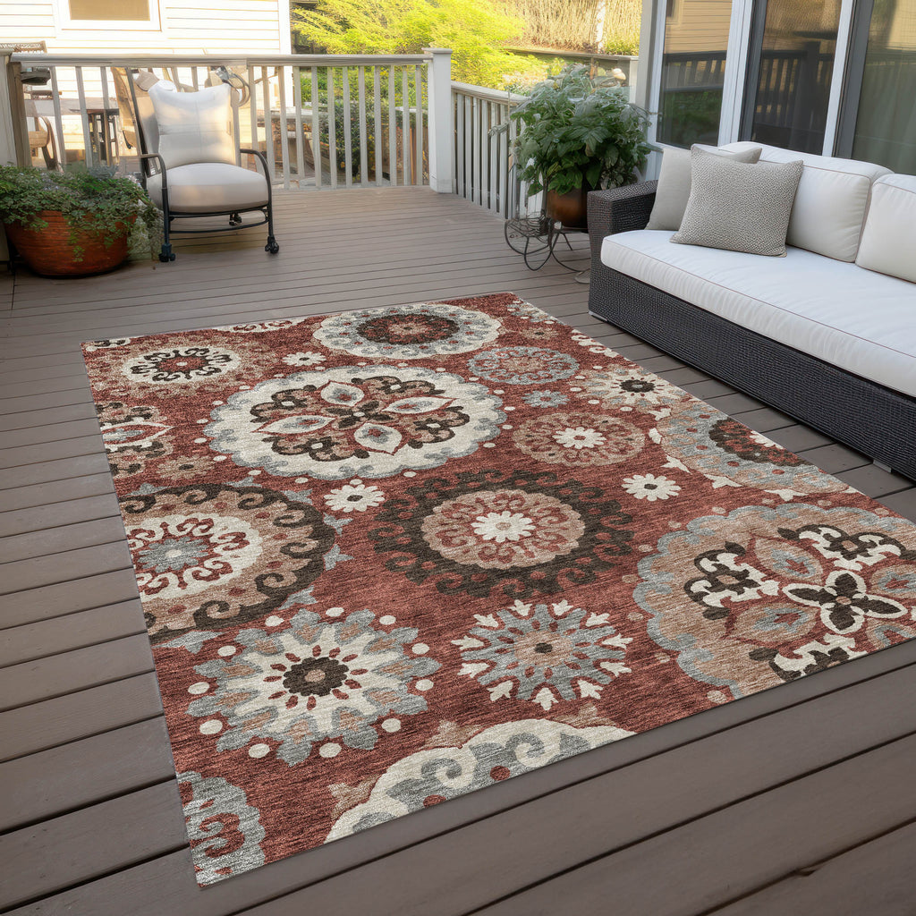 addison chantille acn763 paprika rug