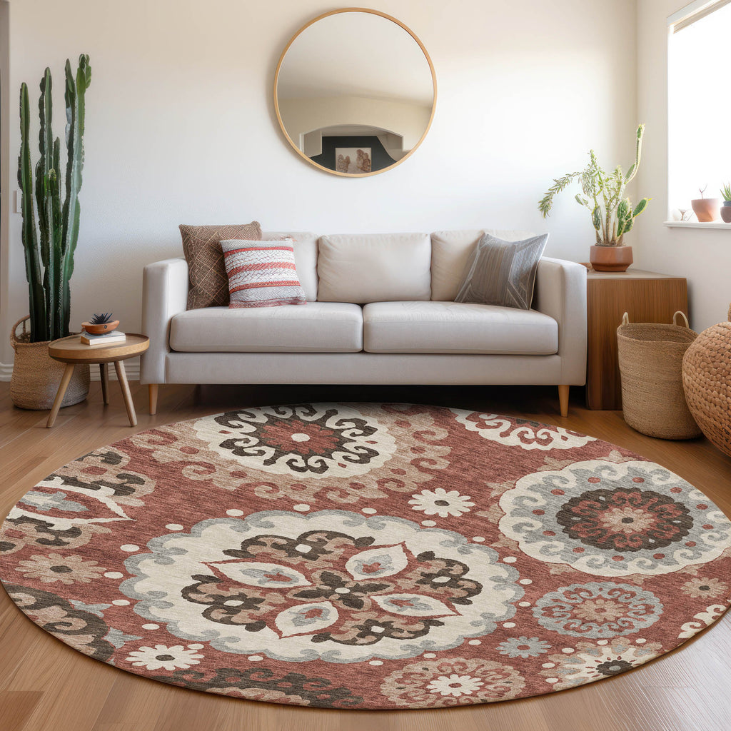 addison chantille acn763 paprika rug