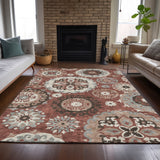 addison chantille acn763 paprika rug