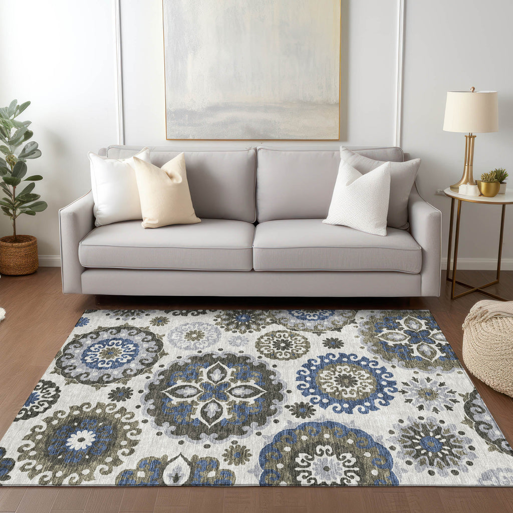 addison chantille acn763 pewter rug