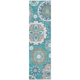 addison chantille acn763 teal rug