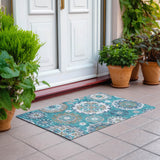 addison chantille acn763 teal rug