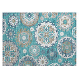 addison chantille acn763 teal rug