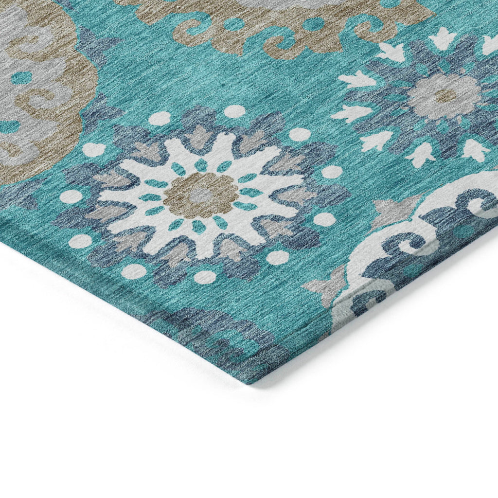 addison chantille acn763 teal rug