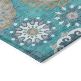 addison chantille acn763 teal rug