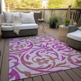 addison chantille acn764 lavender rug