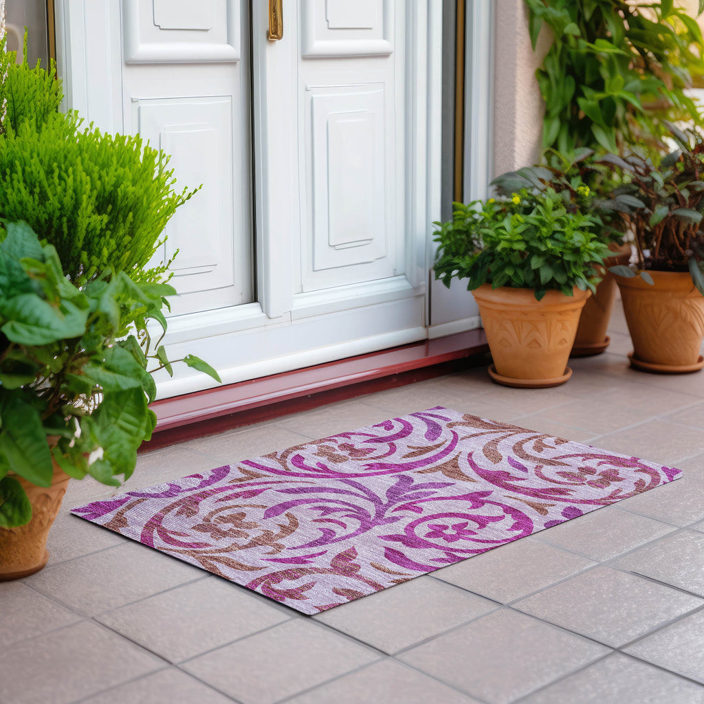 addison chantille acn764 lavender rug