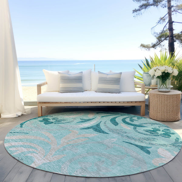 addison chantille acn764 teal rug