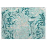addison chantille acn764 teal rug