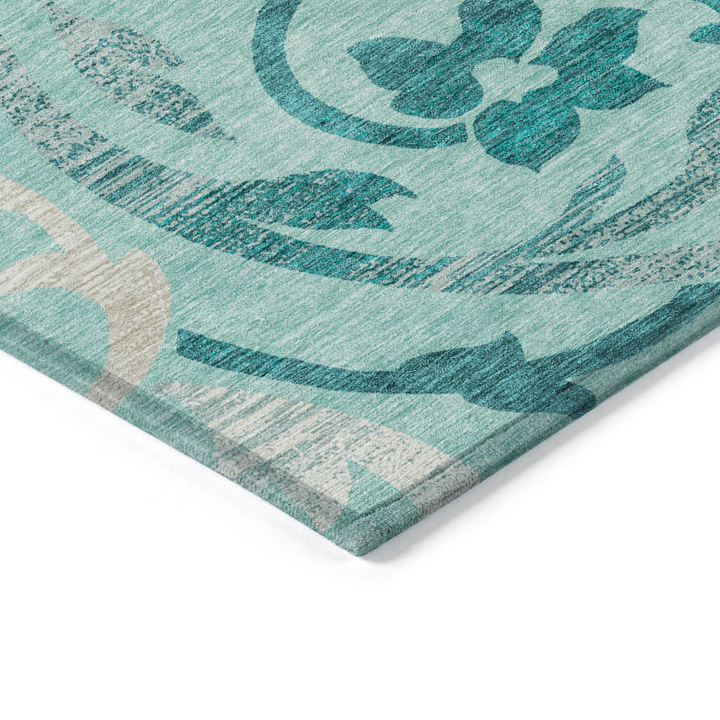 addison chantille acn764 teal rug