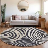 addison chantille acn765 black rug