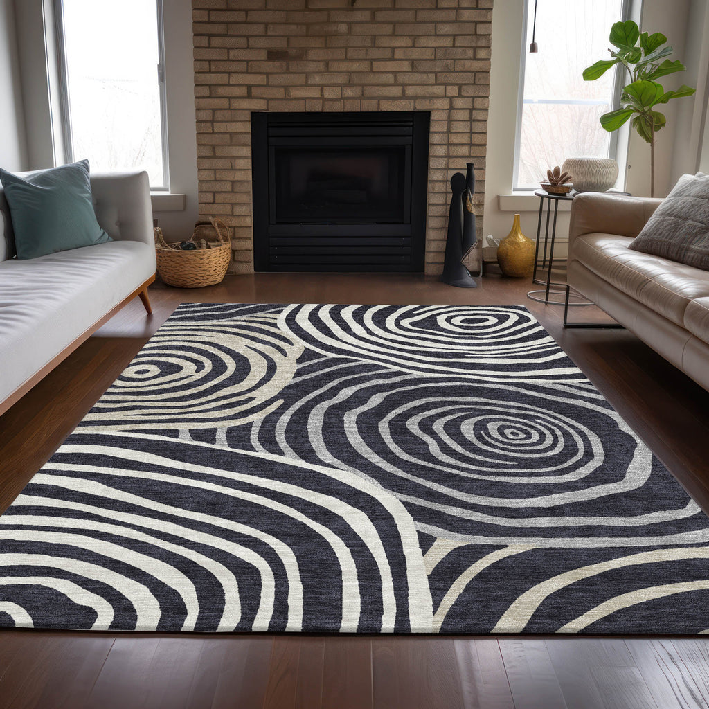 addison chantille acn765 black rug