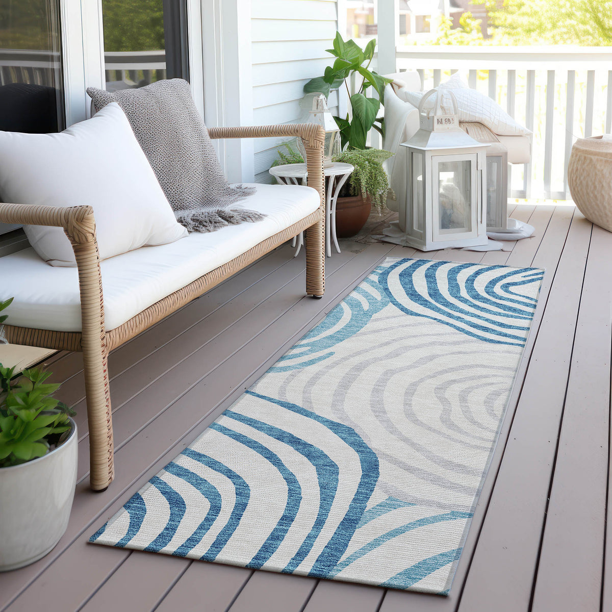 addison chantille acn765 teal rug