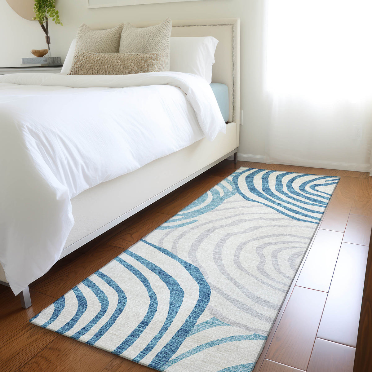 addison chantille acn765 teal rug