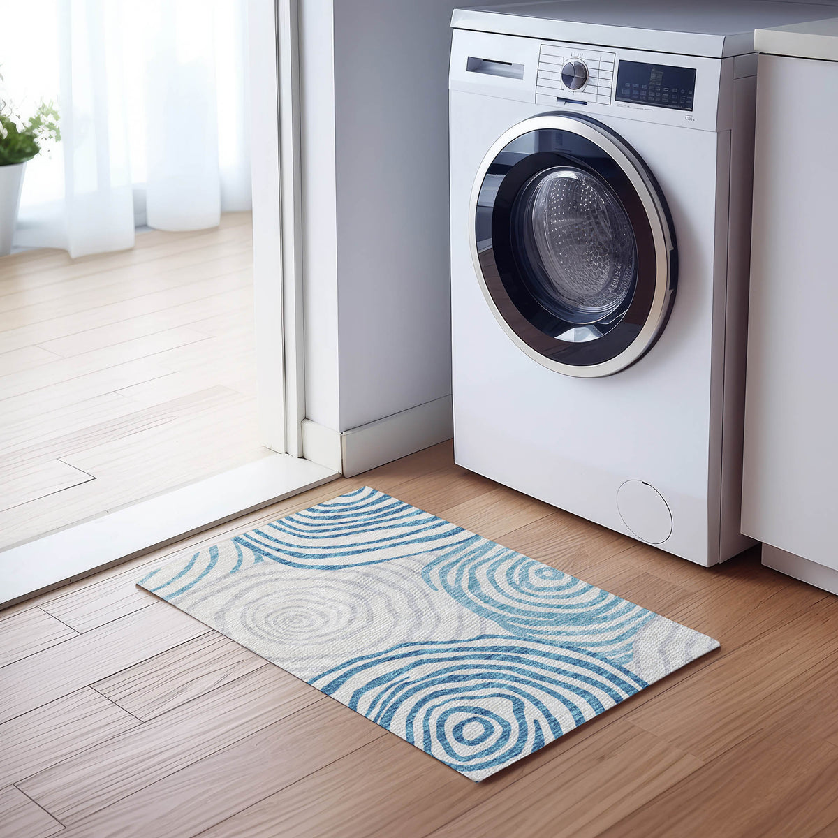 addison chantille acn765 teal rug