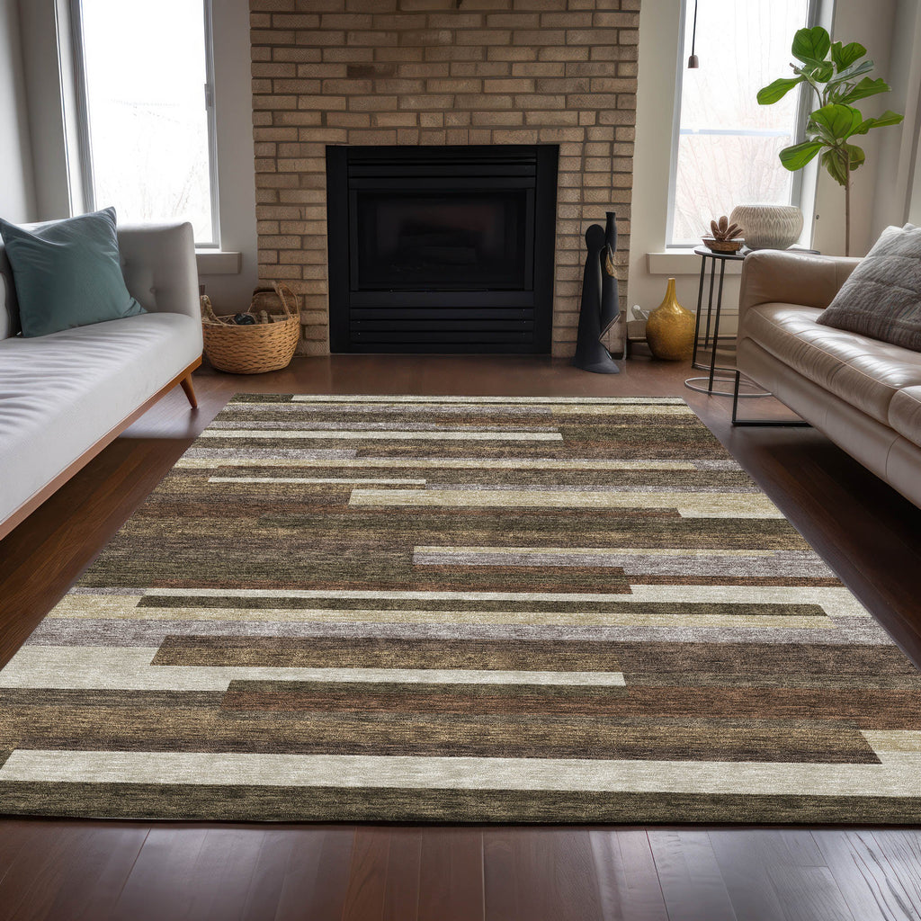 addison chantille acn766 brown rug