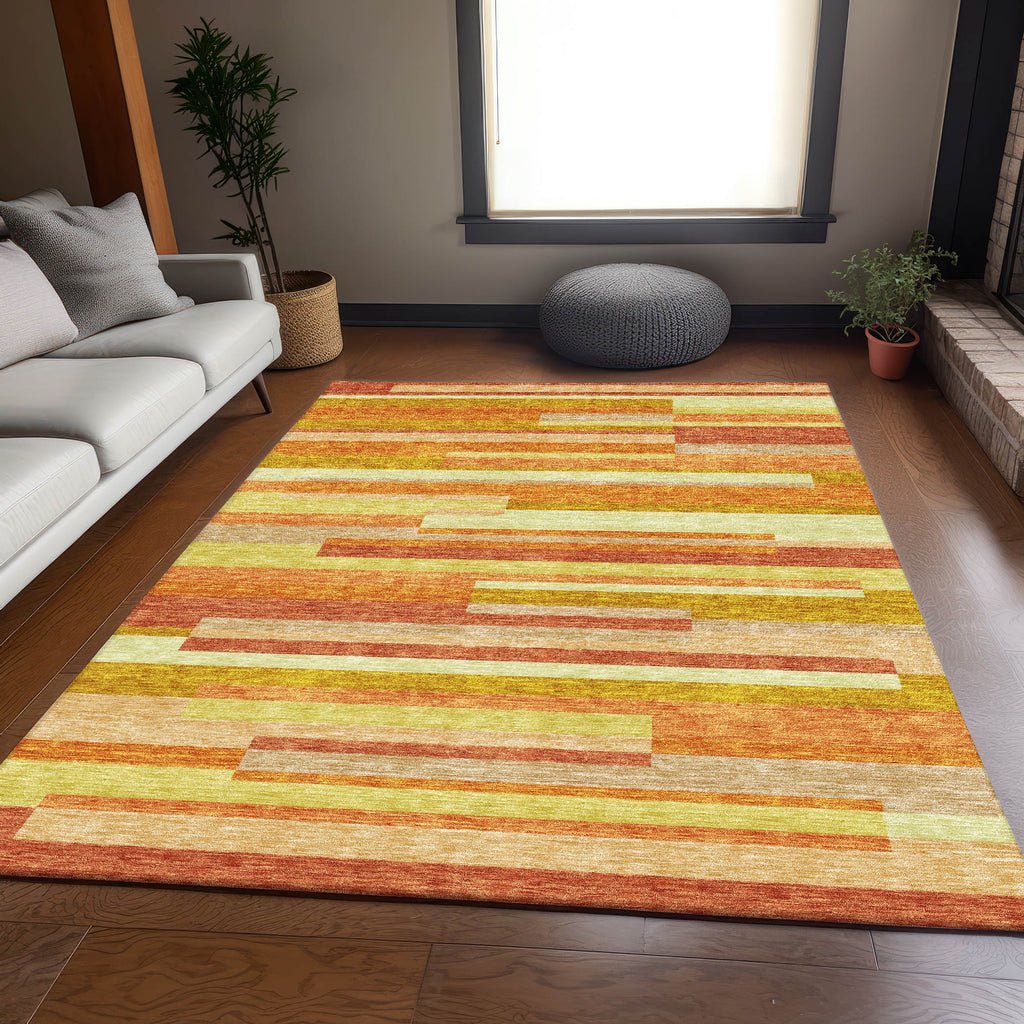 addison chantille acn766 orange rug