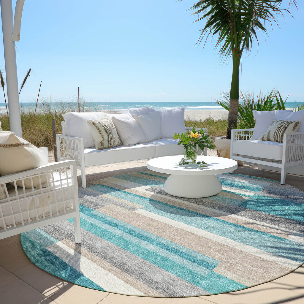 addison chantille acn766 teal rug