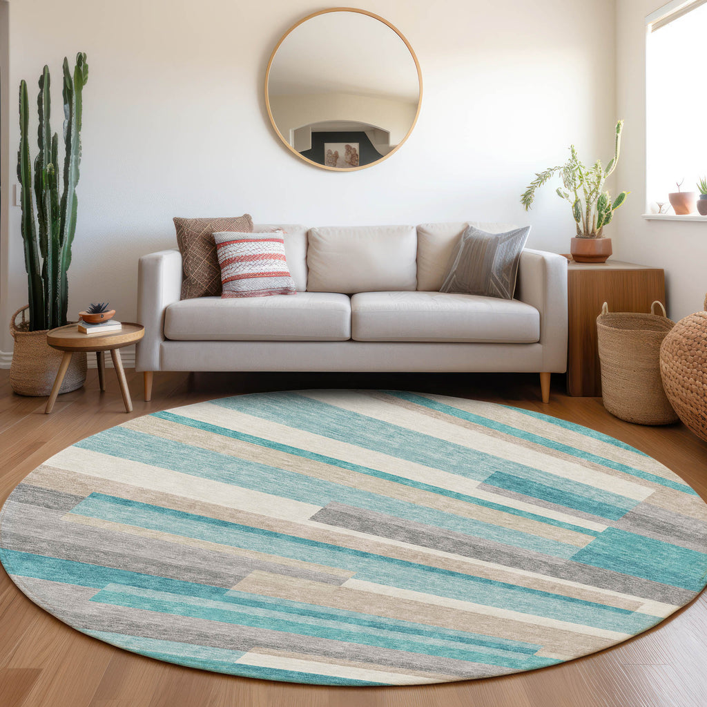 addison chantille acn766 teal rug