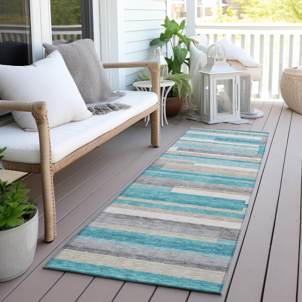 addison chantille acn766 teal rug