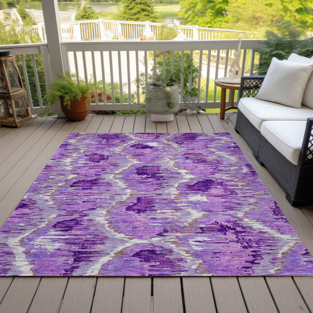 addison chantille acn767 lavender rug