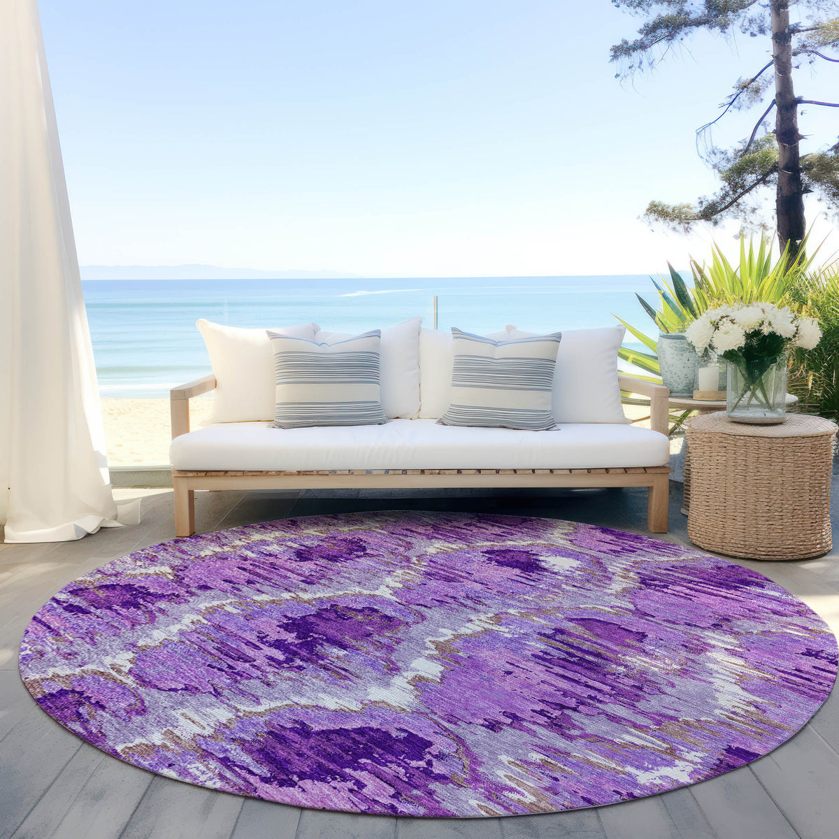 addison chantille acn767 lavender rug
