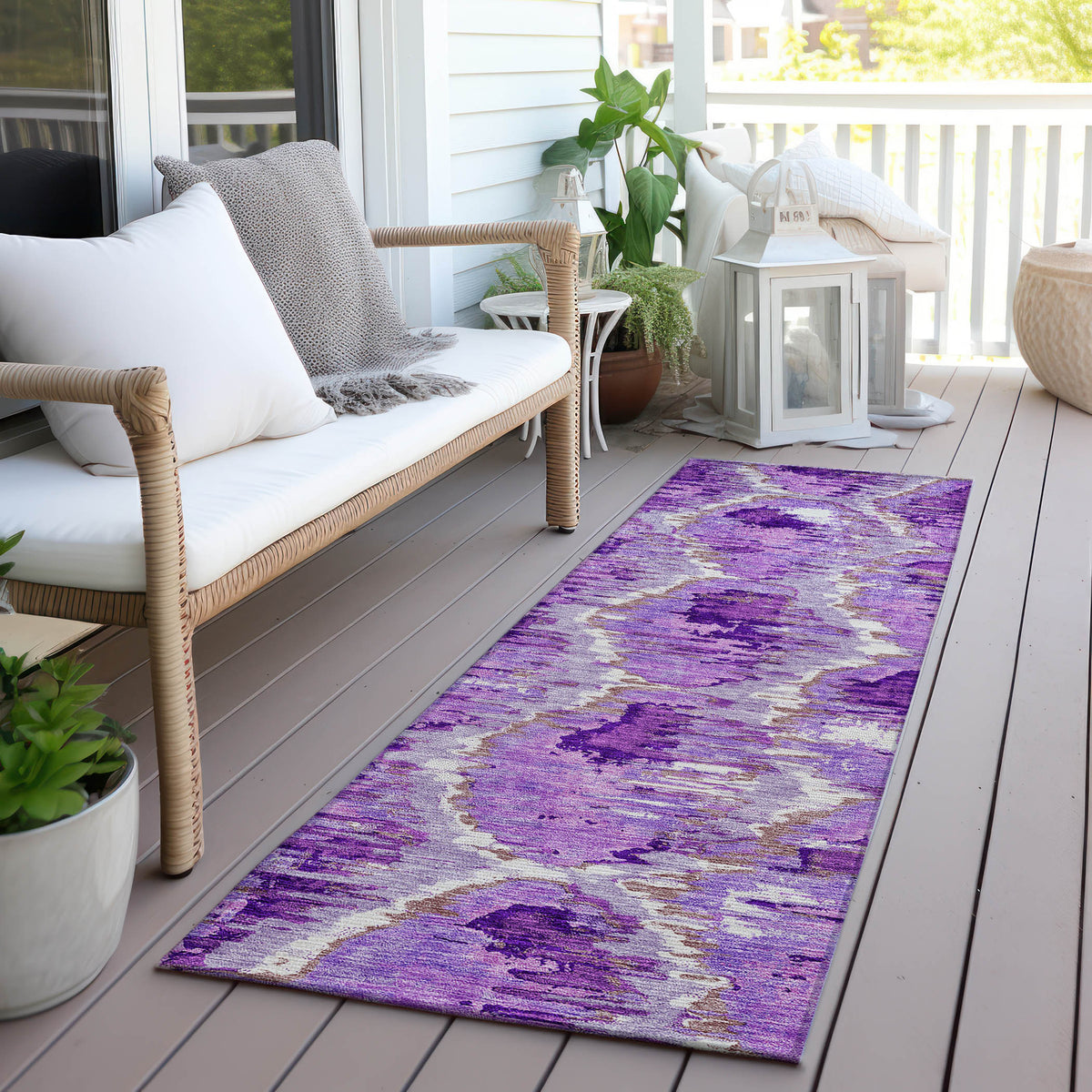 addison chantille acn767 lavender rug