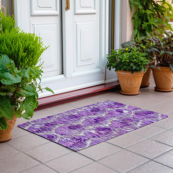 addison chantille acn767 lavender rug