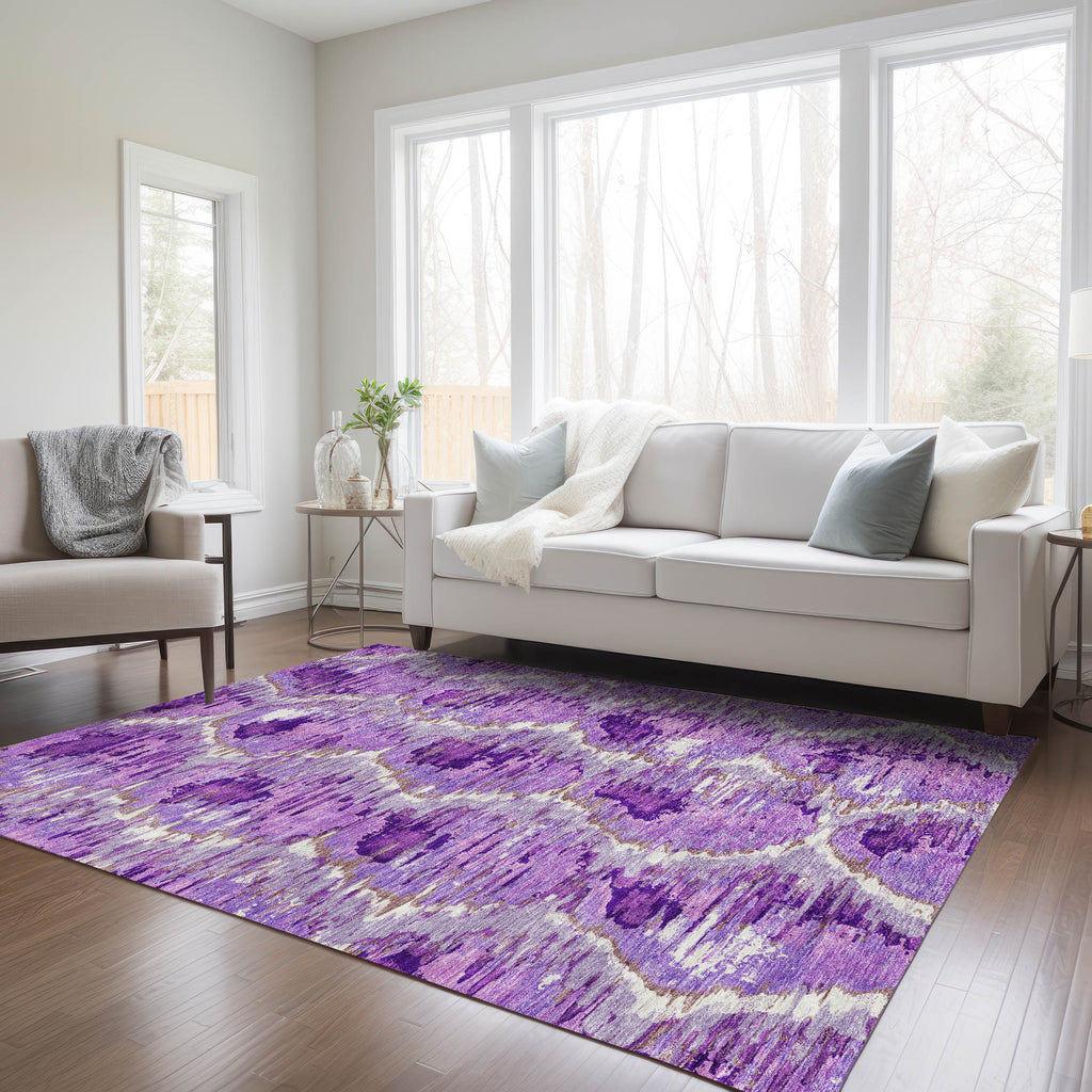 addison chantille acn767 lavender rug