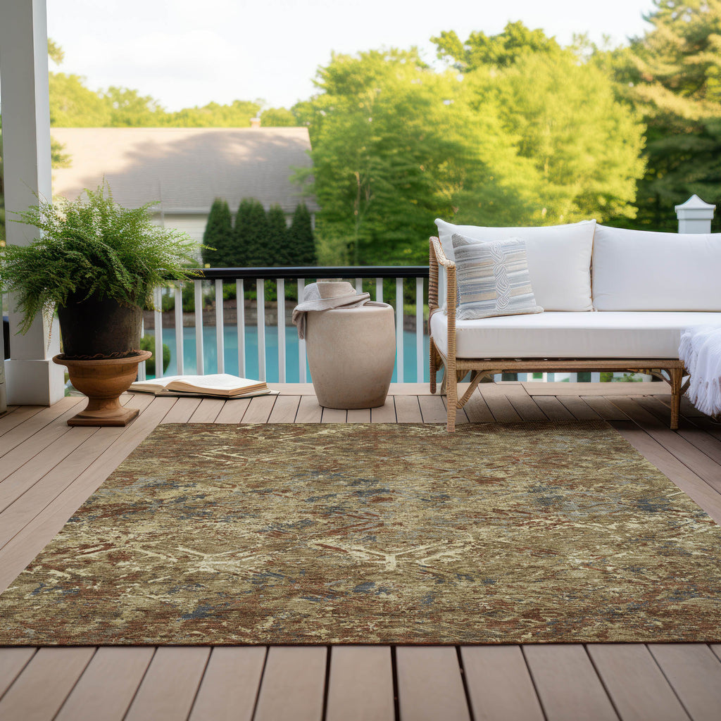 addison chantille acn768 brown rug