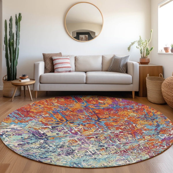 addison chantille acn768 copper rug