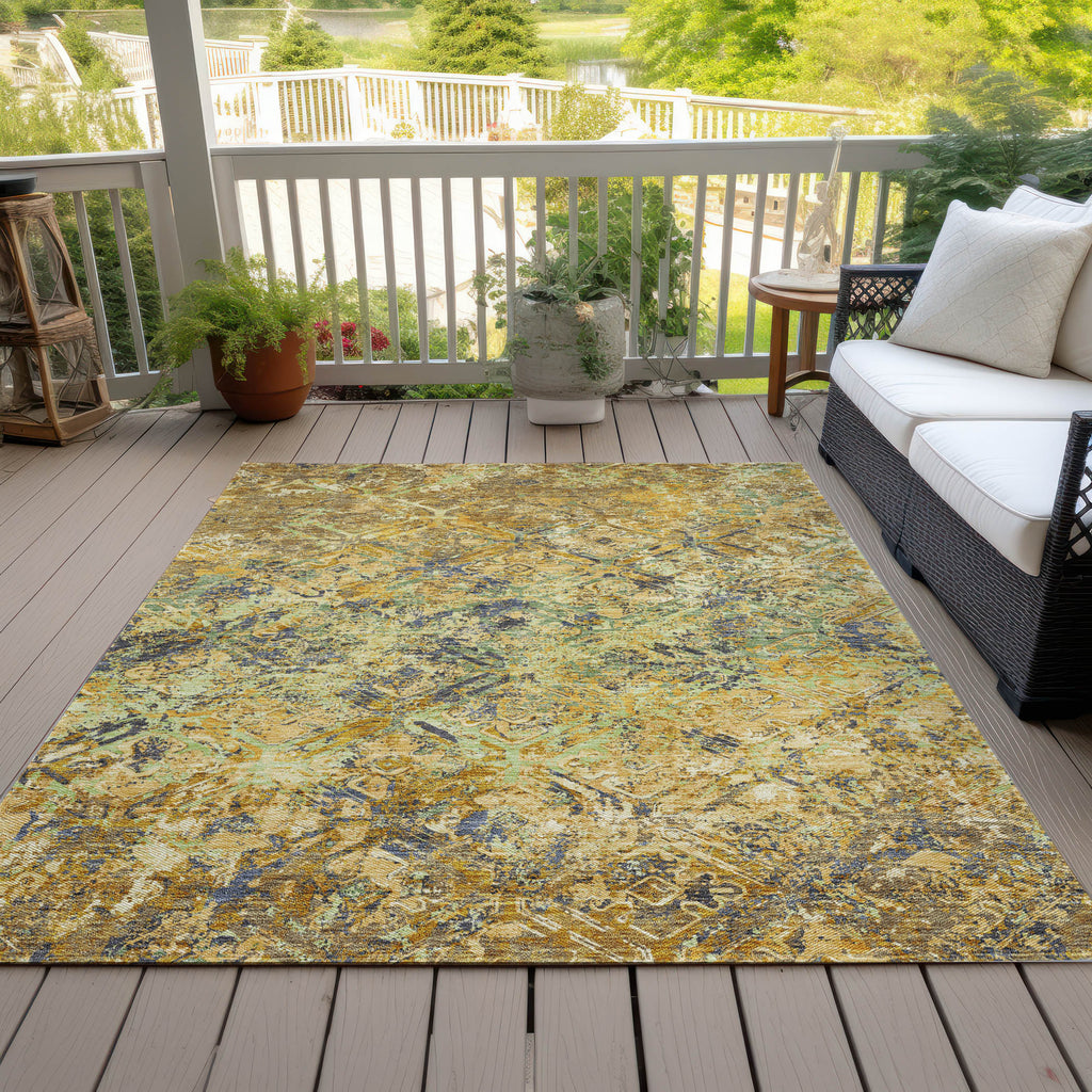 addison chantille acn768 gold rug