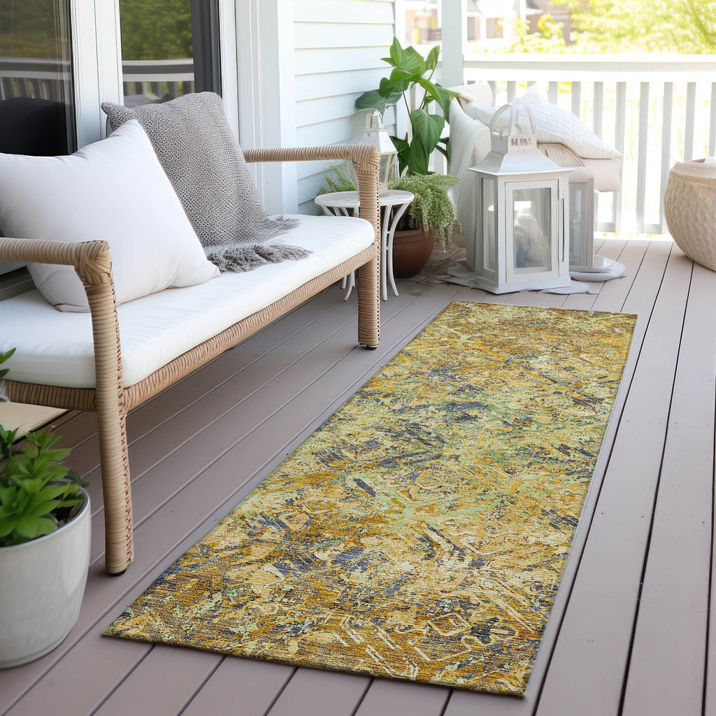 addison chantille acn768 gold rug