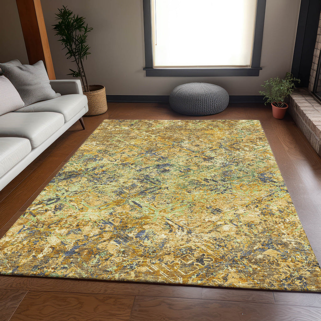 addison chantille acn768 gold rug