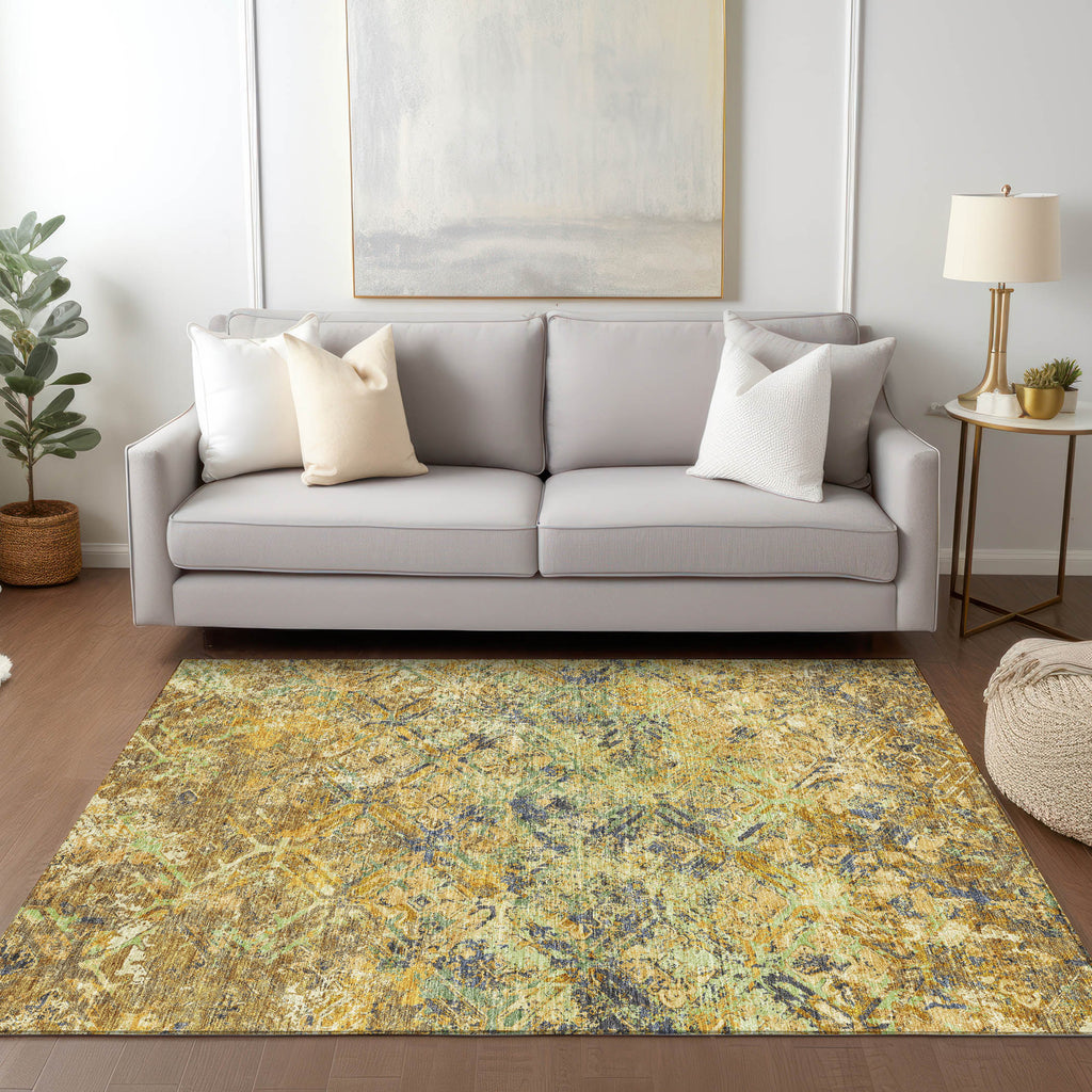 addison chantille acn768 gold rug