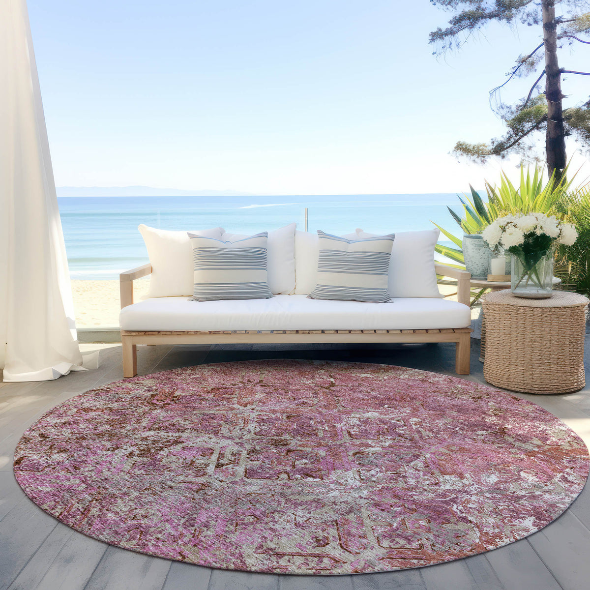 addison chantille acn768 pink rug