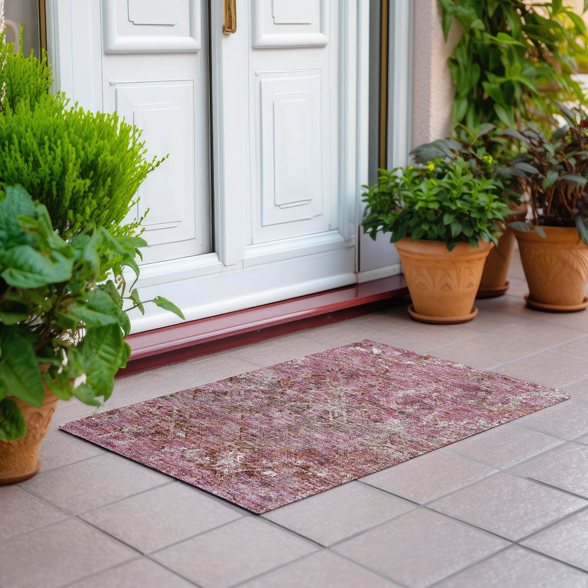 addison chantille acn768 pink rug