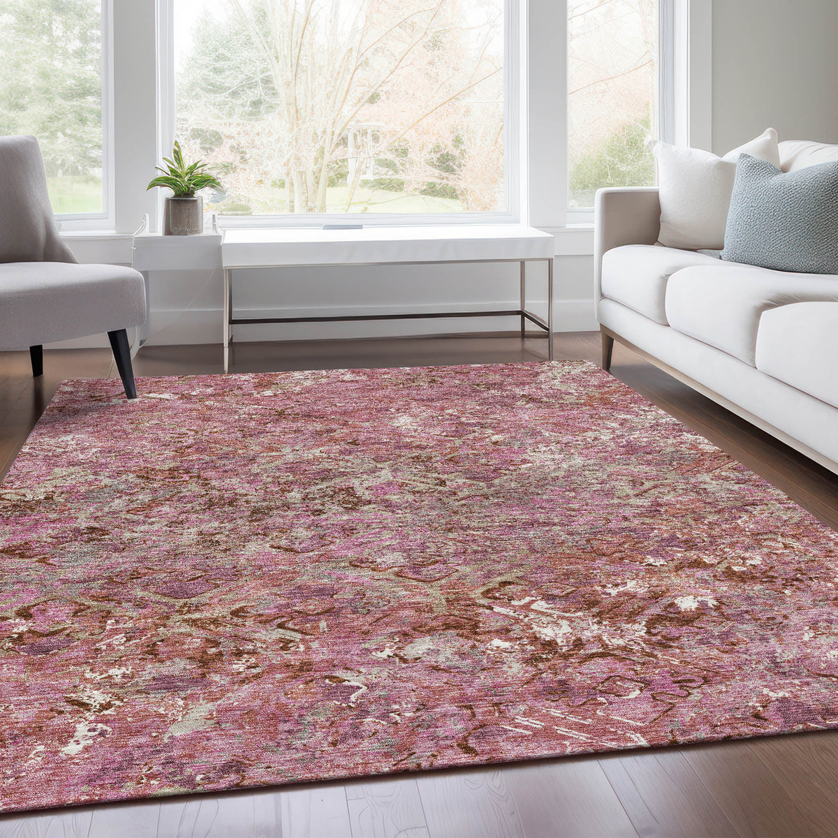 addison chantille acn768 pink rug