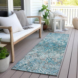 addison chantille acn768 teal rug