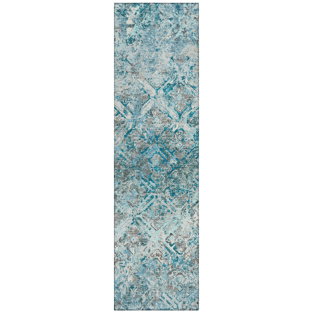 addison chantille acn768 teal rug