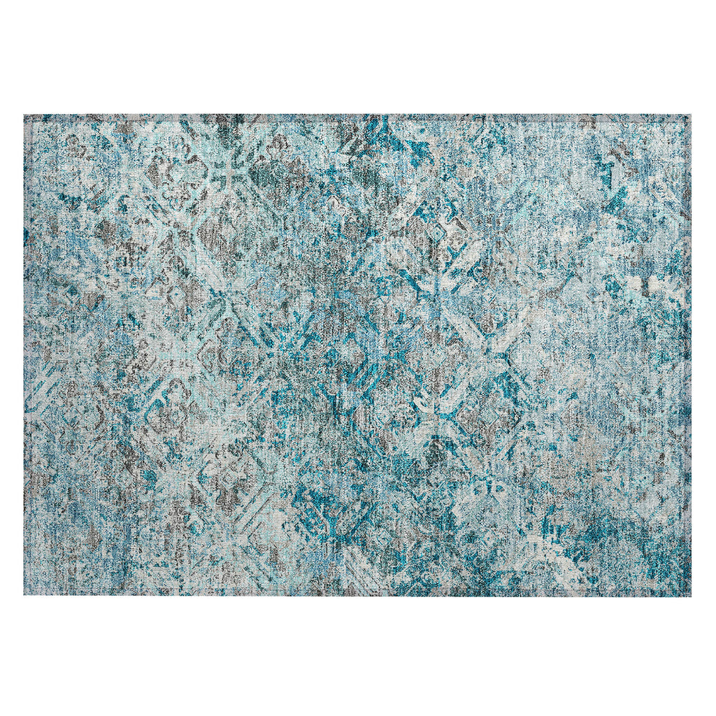 addison chantille acn768 teal rug