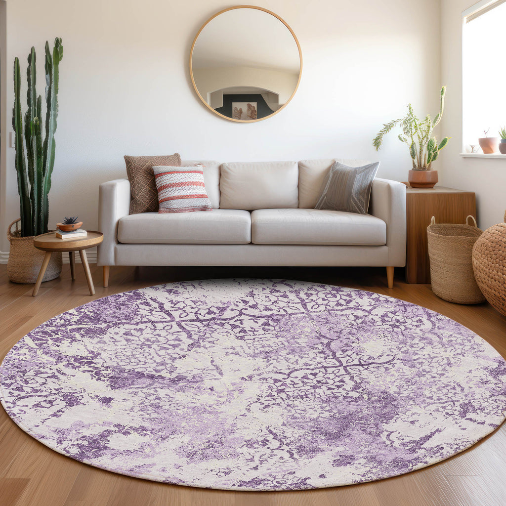 addison chantille acn769 lavender rug