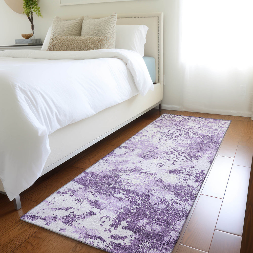 addison chantille acn769 lavender rug