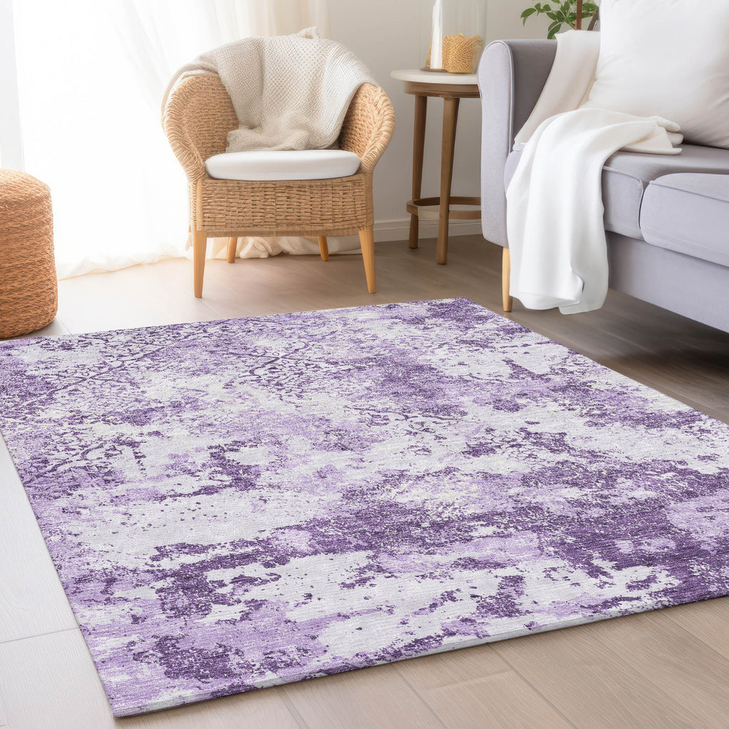 addison chantille acn769 lavender rug