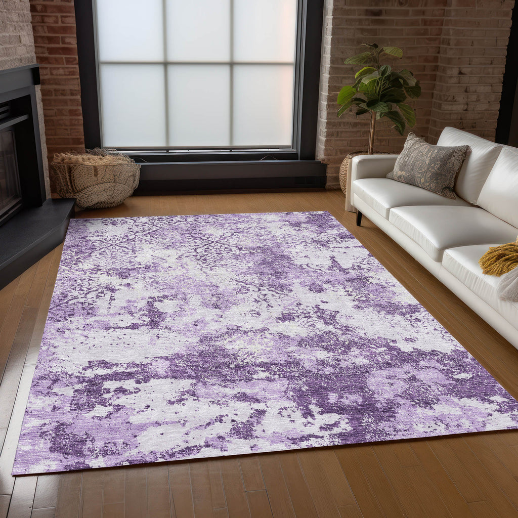 addison chantille acn769 lavender rug