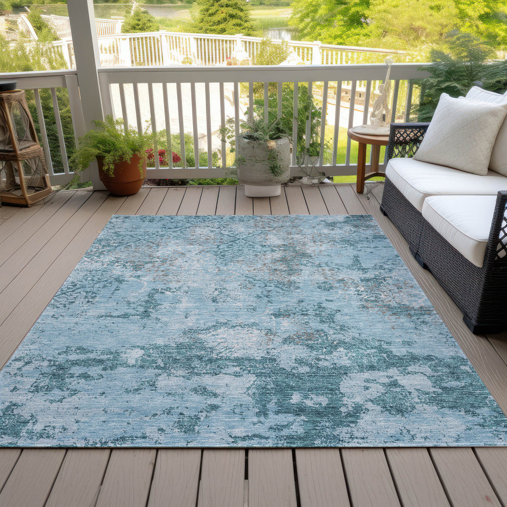 addison chantille acn769 teal rug