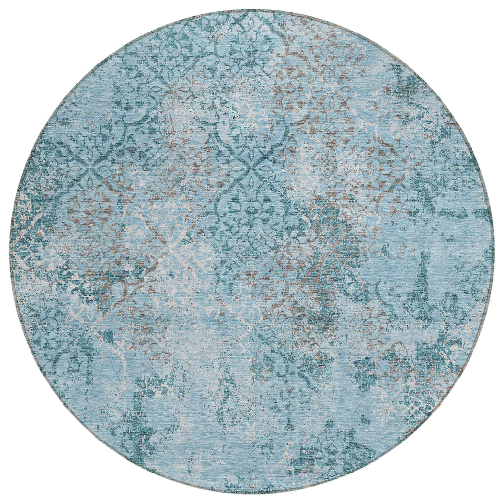 addison chantille acn769 teal rug