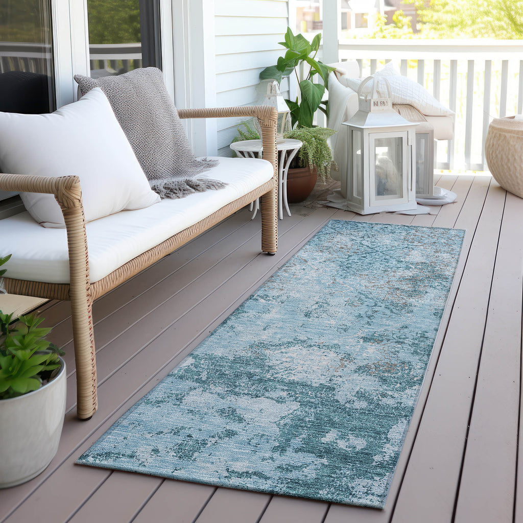 addison chantille acn769 teal rug